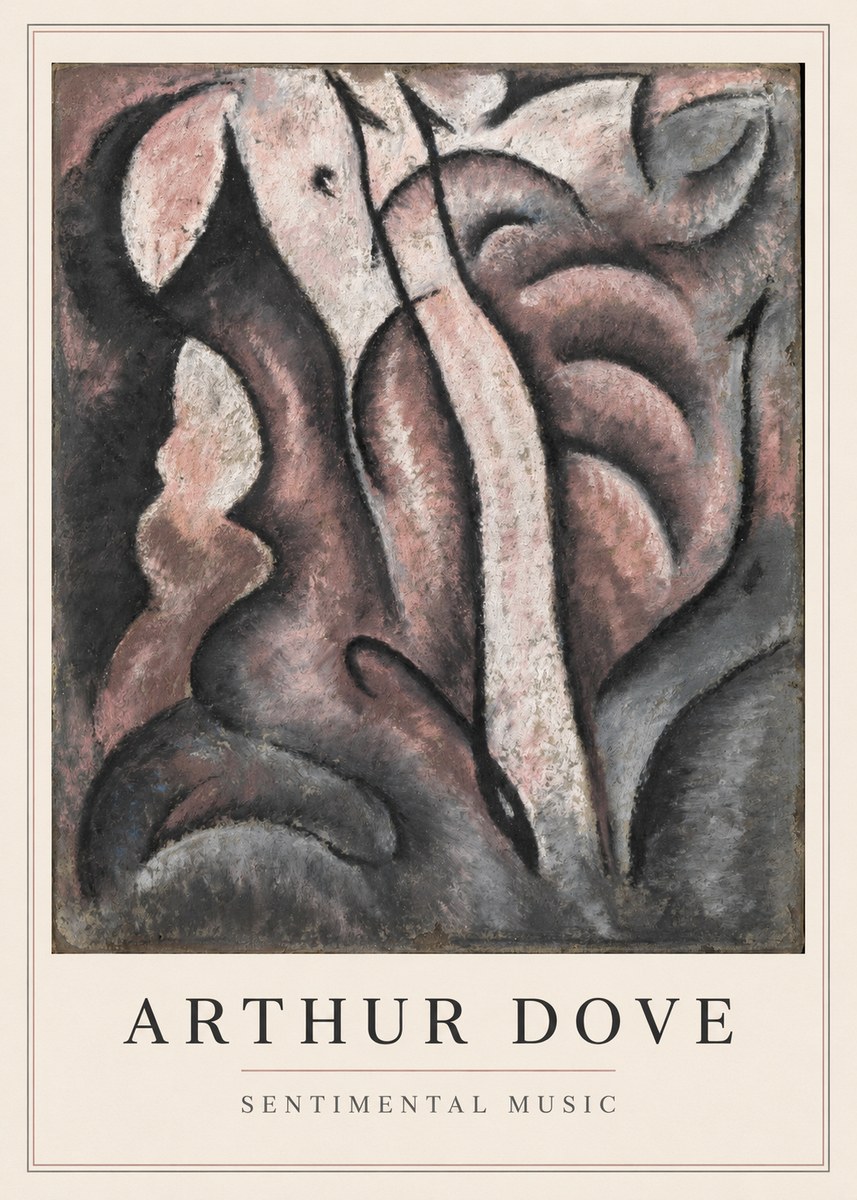 Arthur Dove Sentimental Music II No4 - Póster