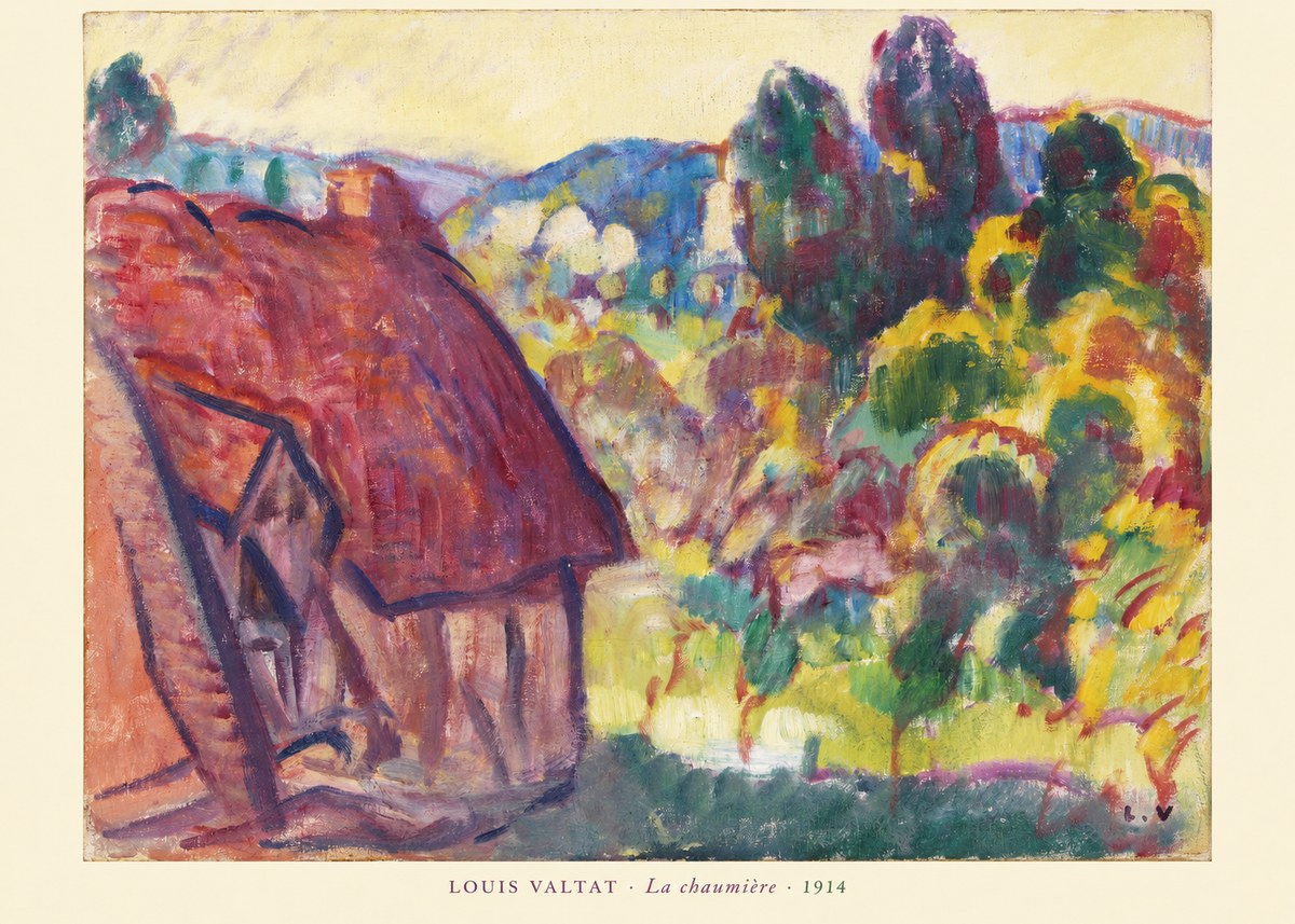 Louis Valtat La Chaumière No5 - Póster