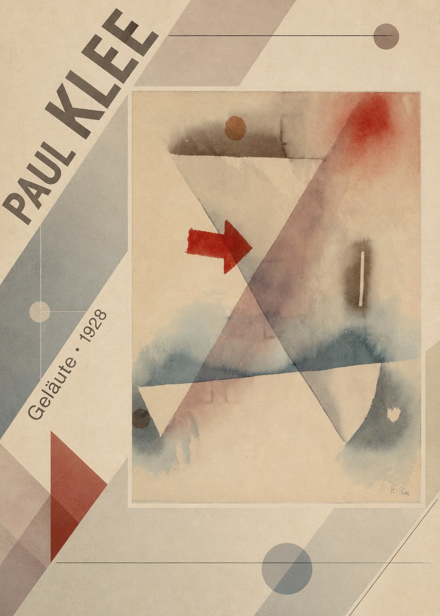 Paul Klee Geläute No6 - Póster