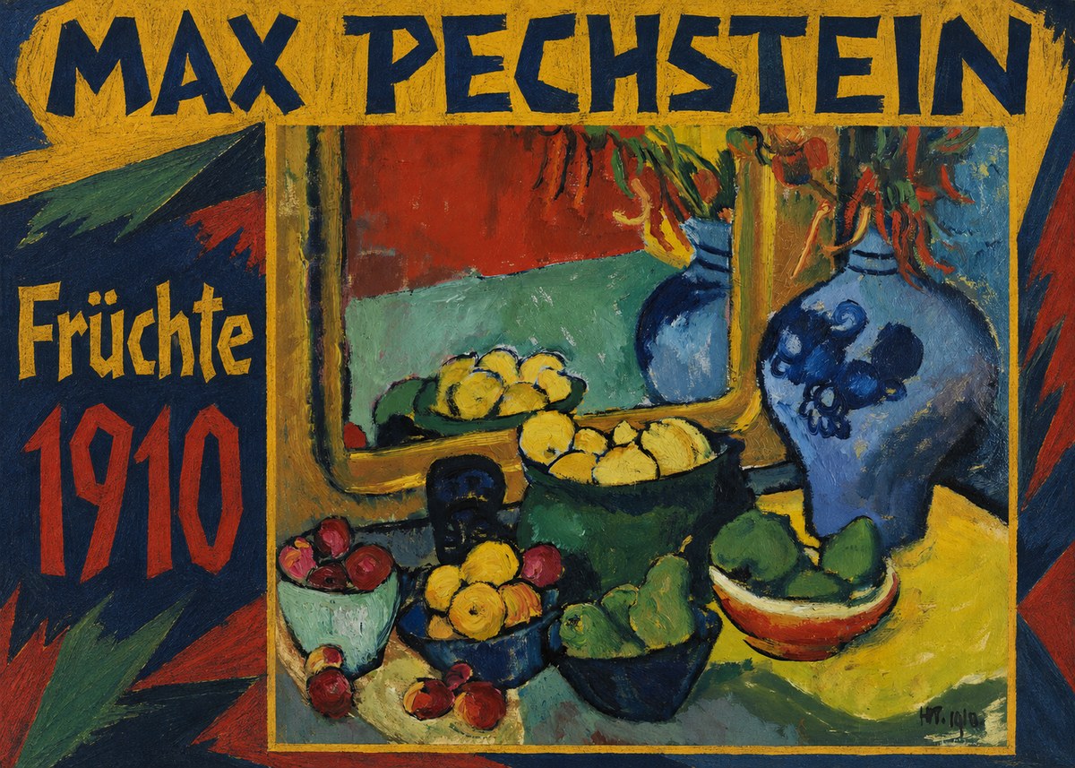 Max Pechstein Früchte 1910 No1 - Póster