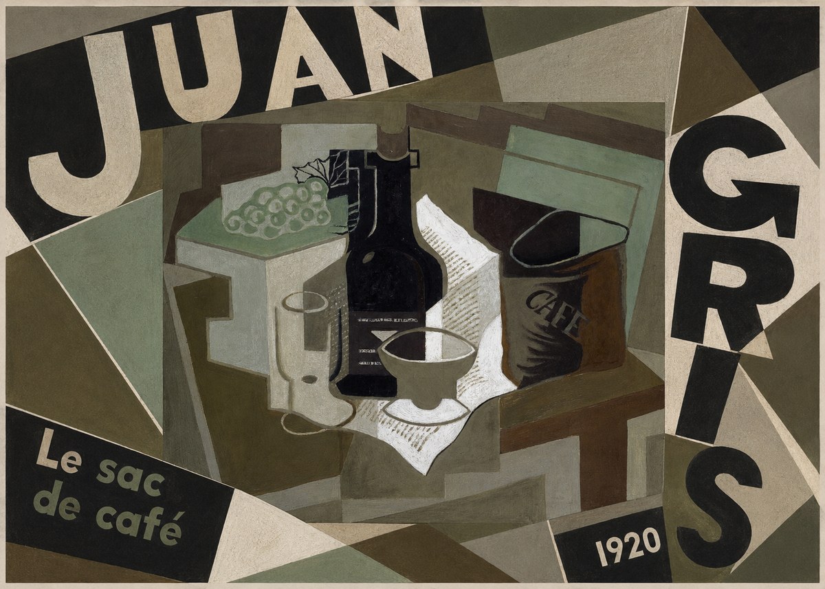 Juan Gris Le Sac De Café No5 - Póster