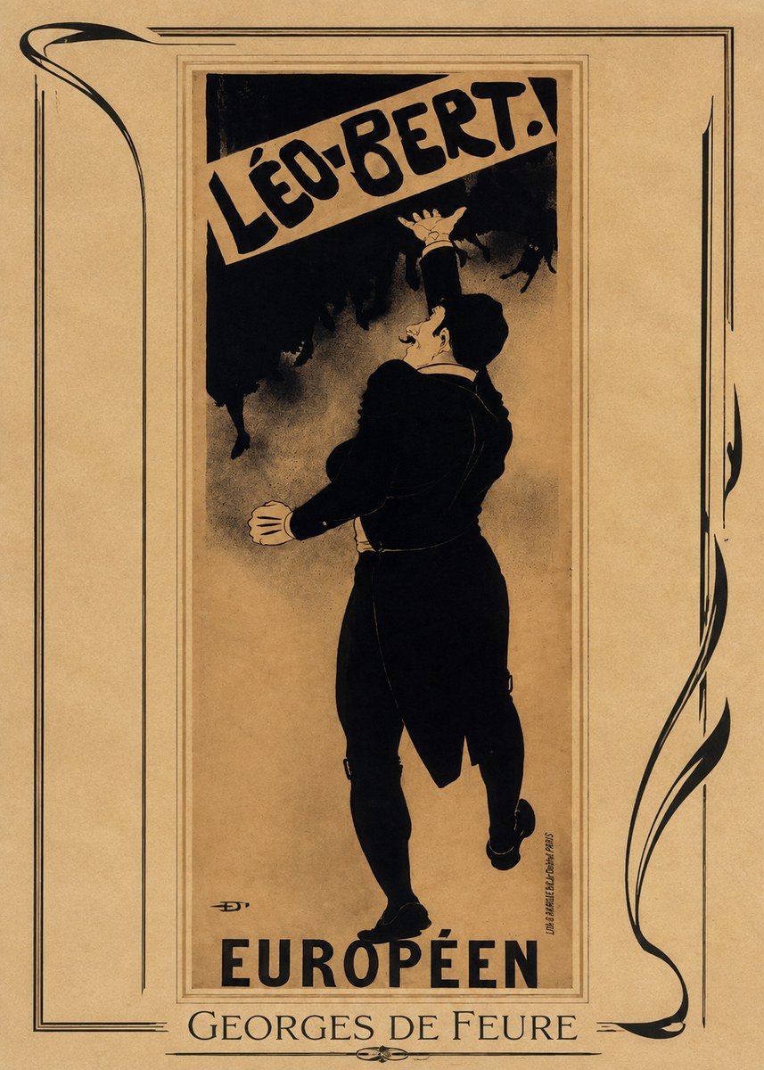 Georges de Feure Léo-bert! II No1 - Póster