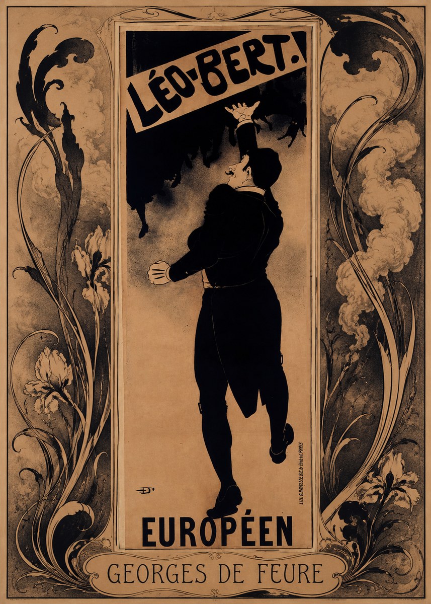 Georges de Feure Léo-bert! II No5 - Póster