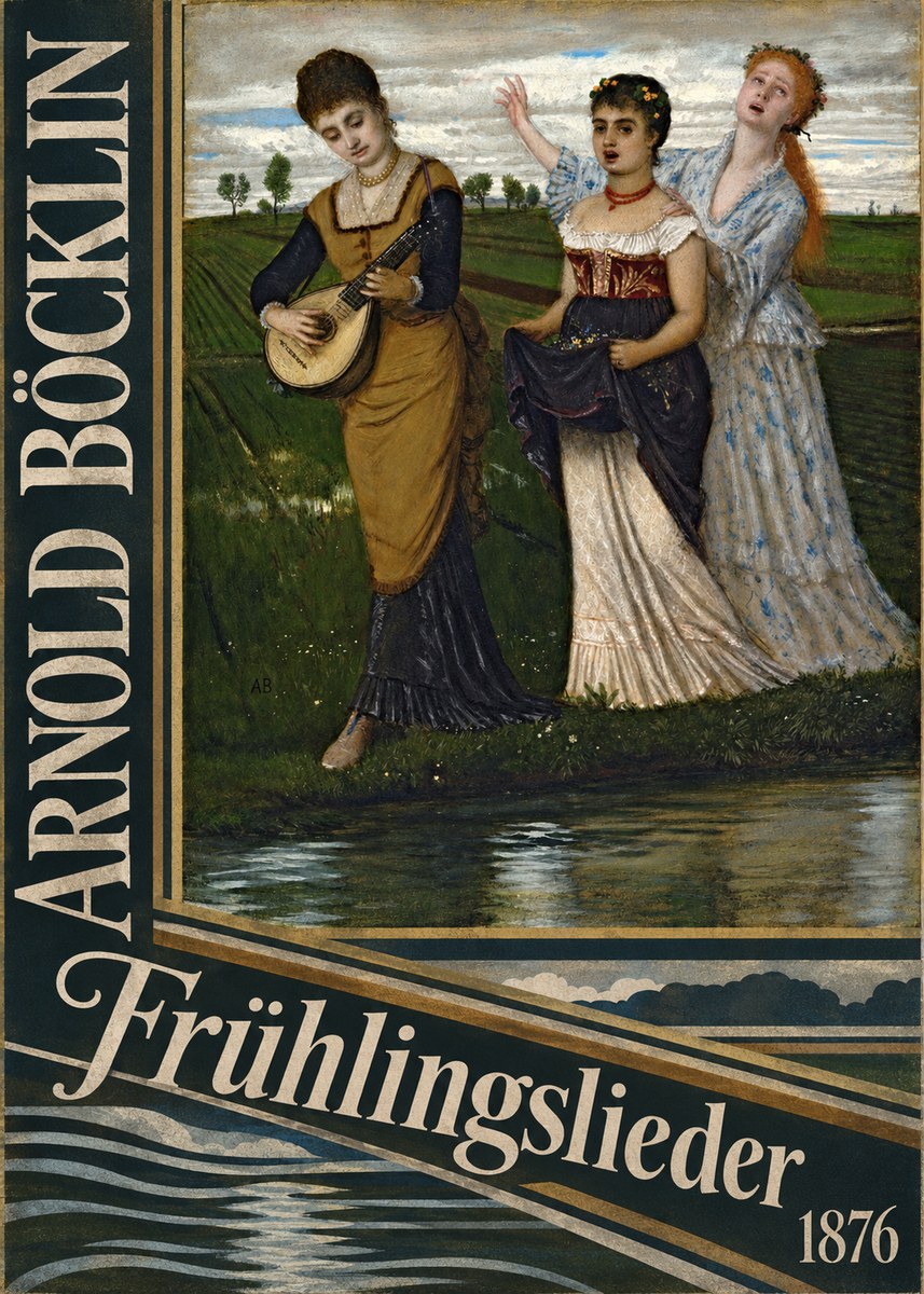 Arnold Böcklin Frühlingslieder No6 - Póster