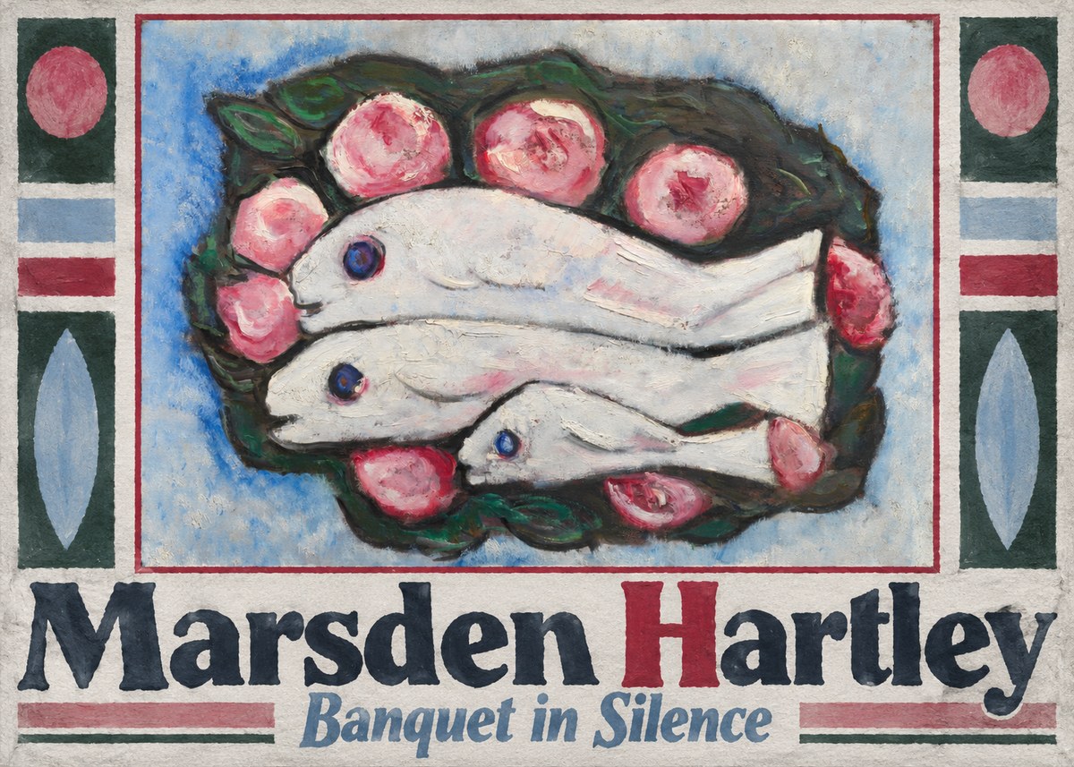 Marsden Hartley Banquet in Silence No1 - Póster