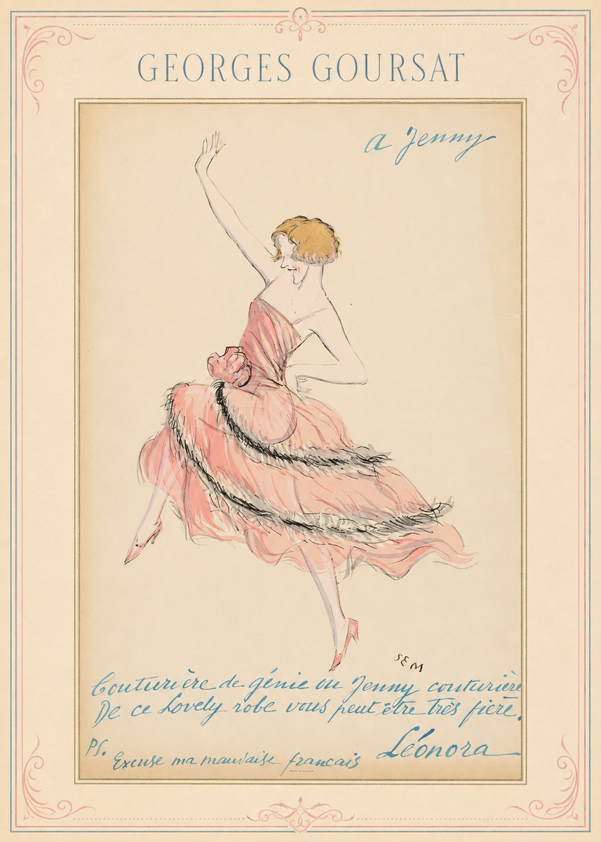 Georges Goursat A Jenny No1 - Póster