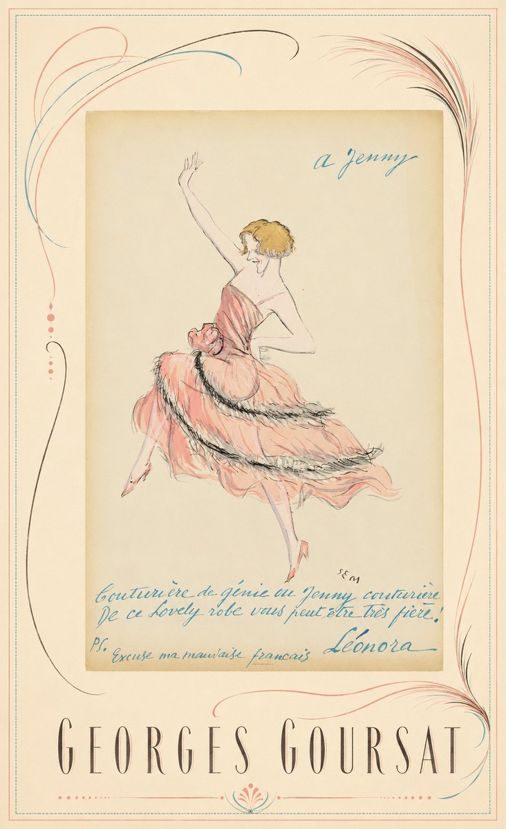 Georges Goursat A Jenny No4 - Póster
