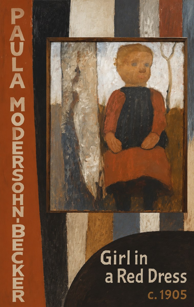 Paula Modersohn-Becker Girl in a Red Dress No6 - Póster