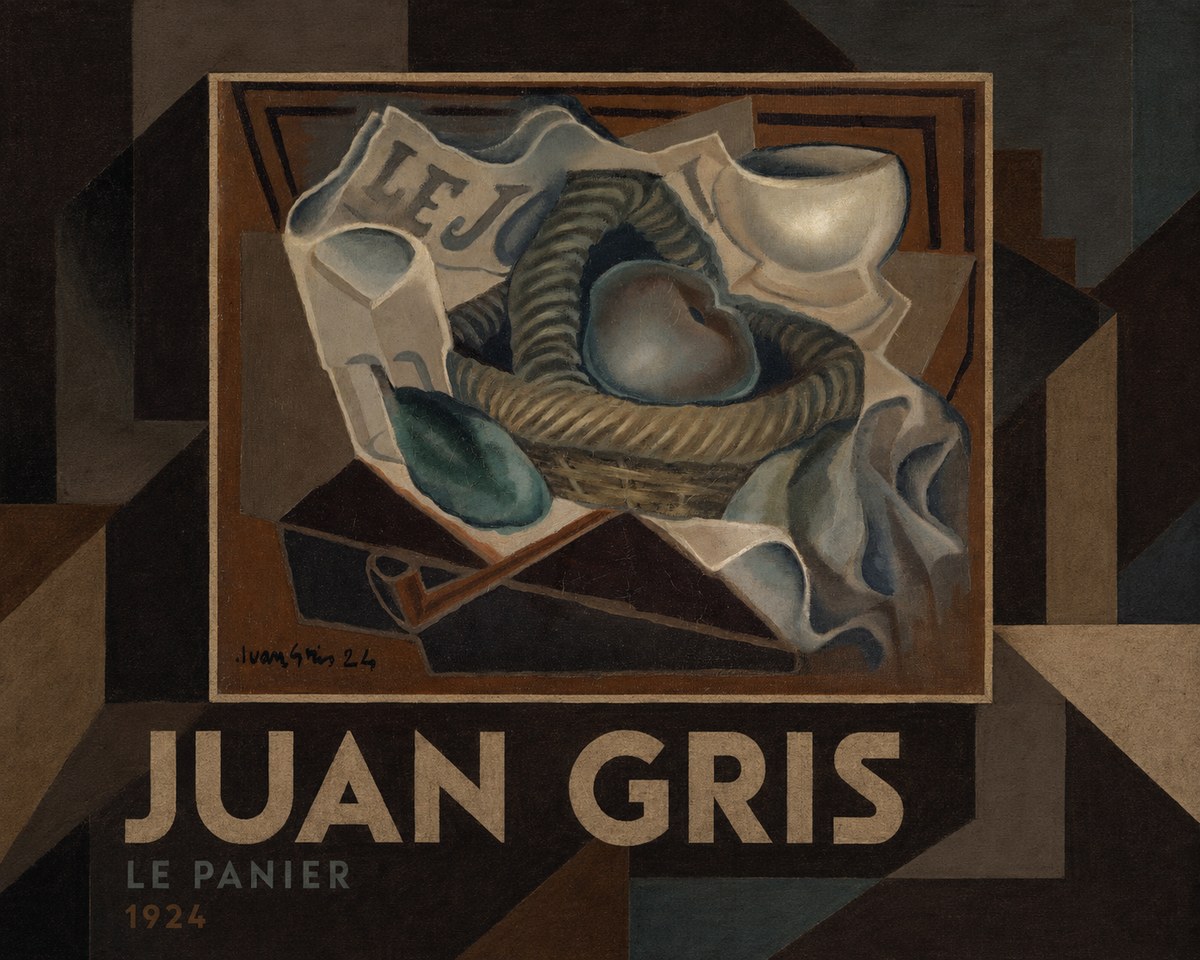 Juan Gris Le Panier No5 - Póster
