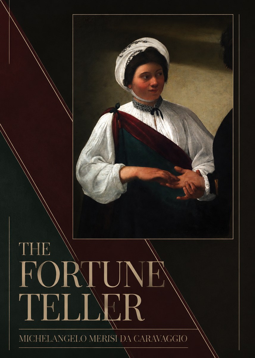 Michelangelo Merisi da Caravaggio The Fortune Teller IV No4 - Póster