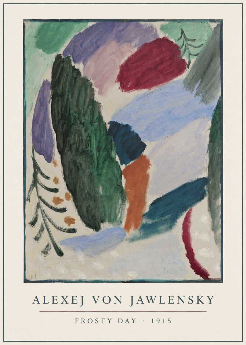 Alexej von Jawlensky Frosty Day No4 - Póster