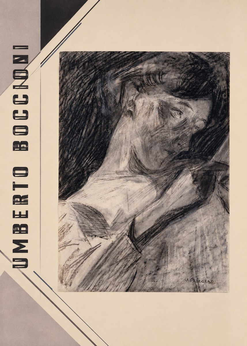 Umberto Boccioni Figure Study II No2 - Póster