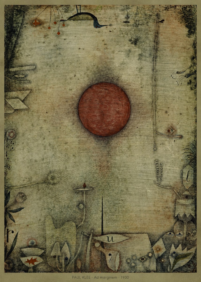 Paul Klee Ad Marginem No6 - Póster