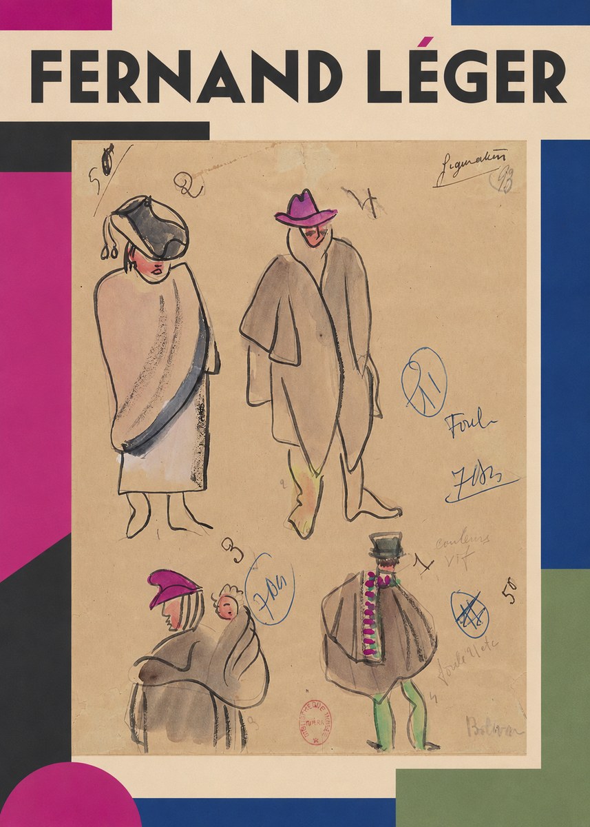 Fernand Léger Pygmalion No1 - Póster