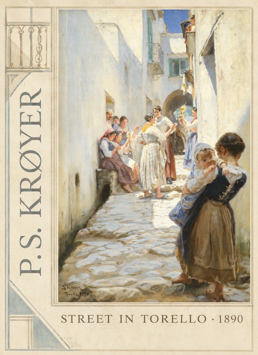 P.S. Krøyer Street in Torello No2 - Póster