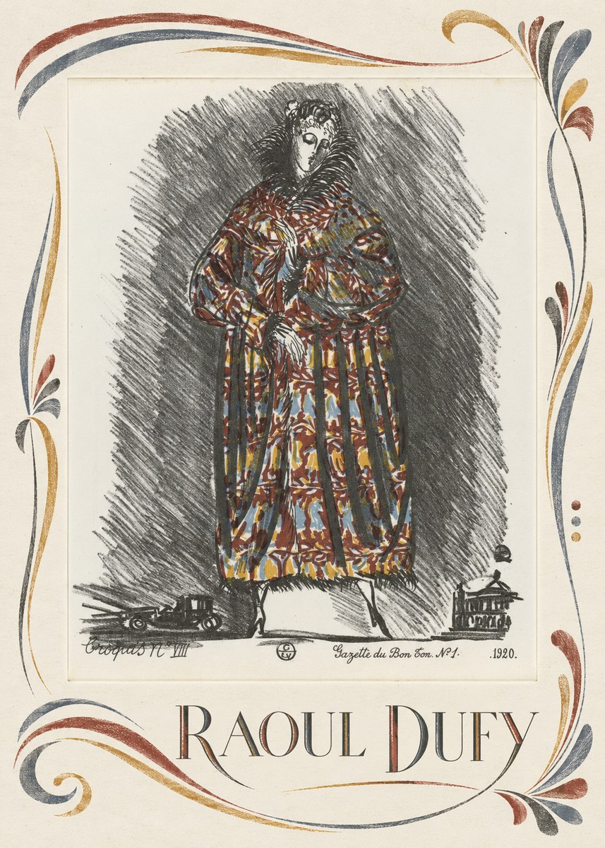 Raoul Dufy Croquis N. Viii No4 - Póster