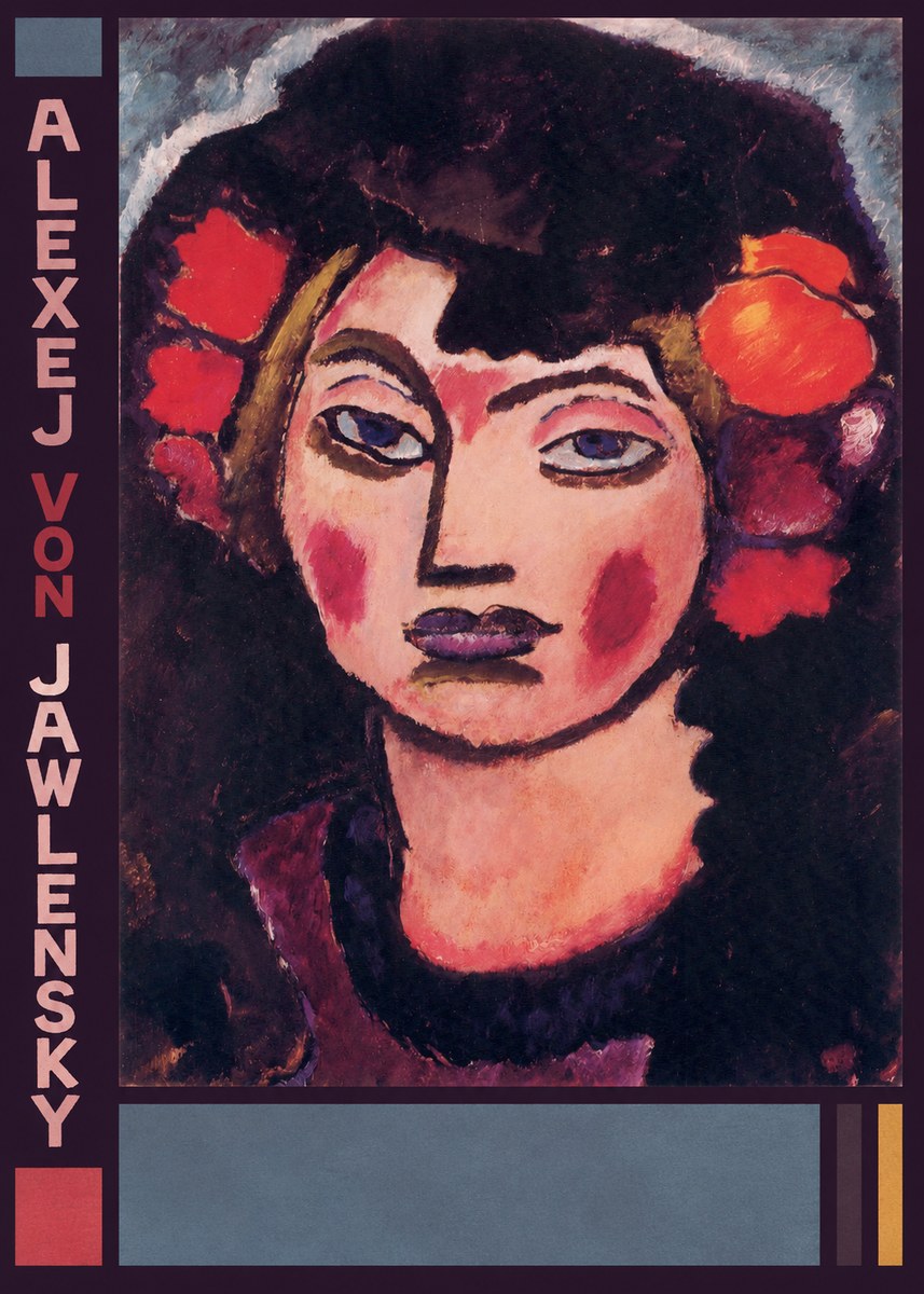 Alexej von Jawlensky Portrait of a Woman No2 - Póster