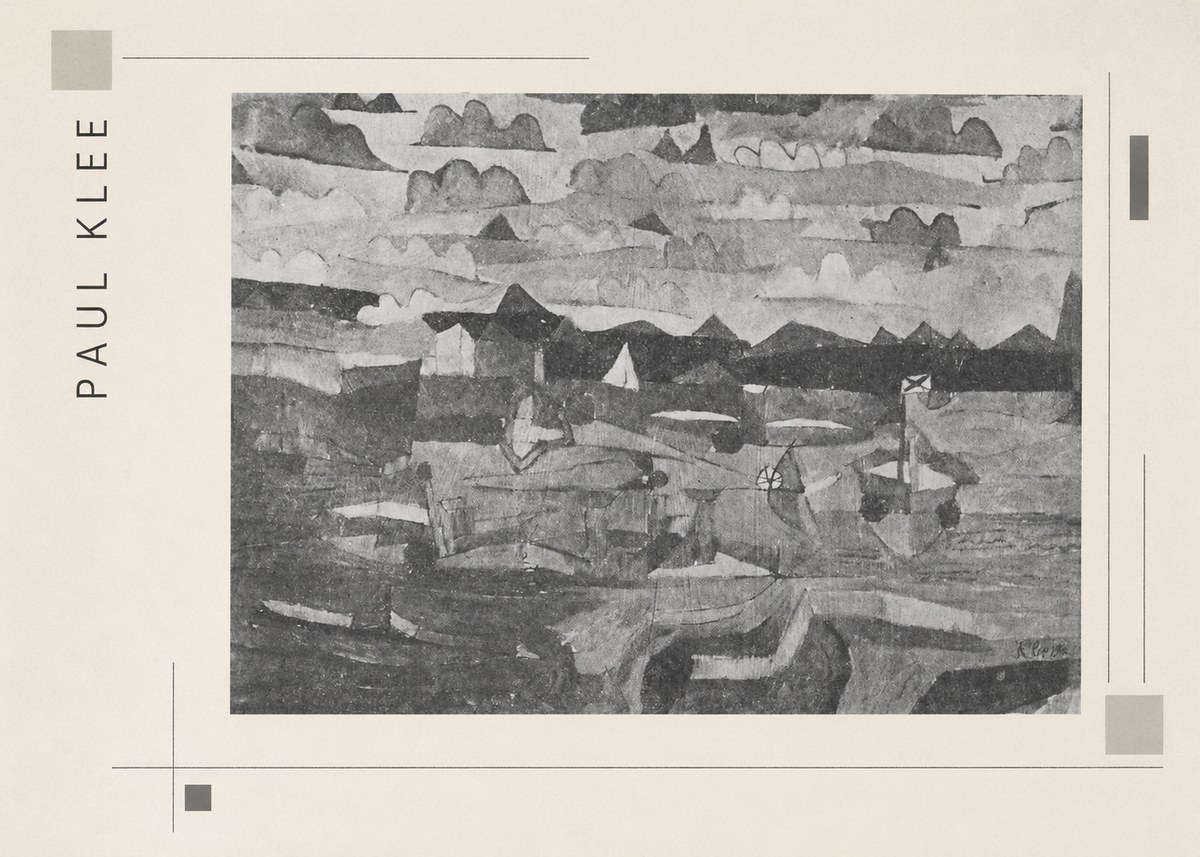 Paul Klee Coastal Landscape No5 - Póster