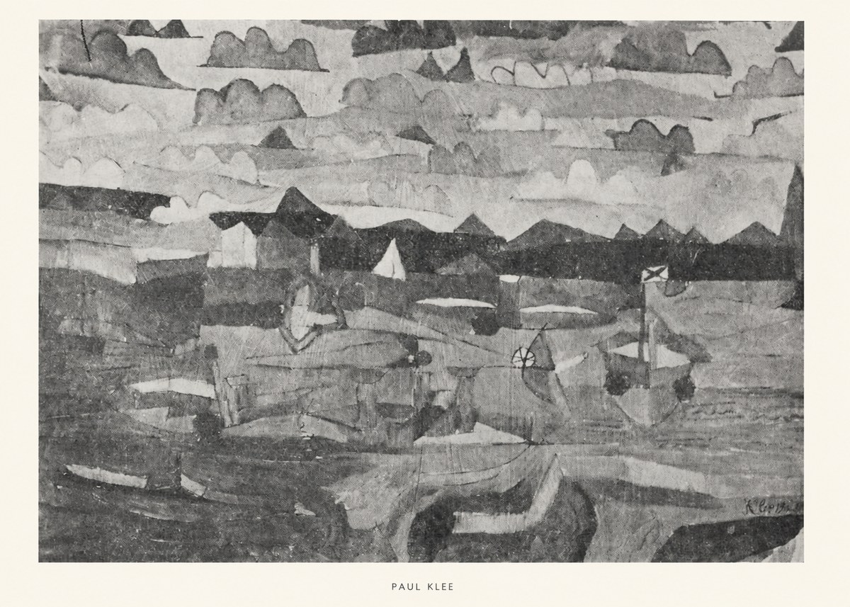 Paul Klee Coastal Landscape No6 - Póster