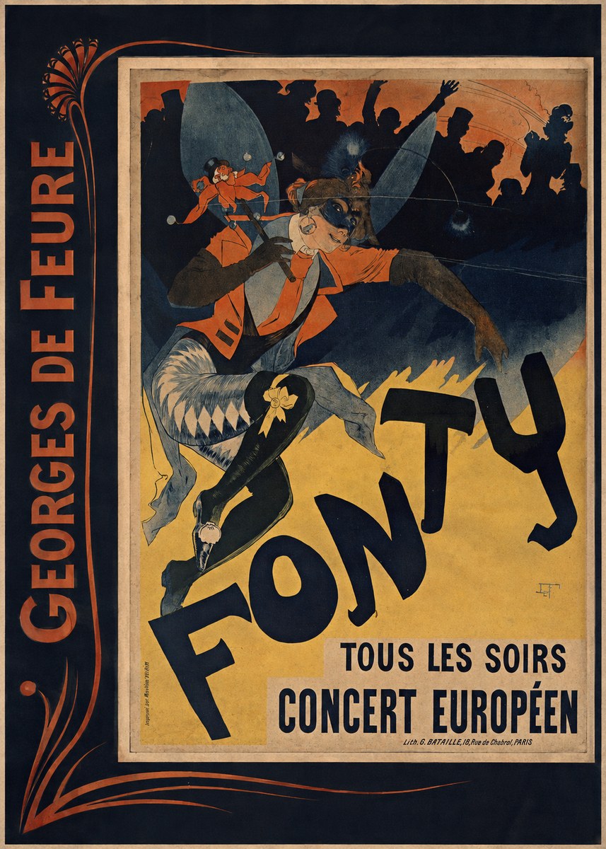 Georges de Feure Fonty II No2 - Póster