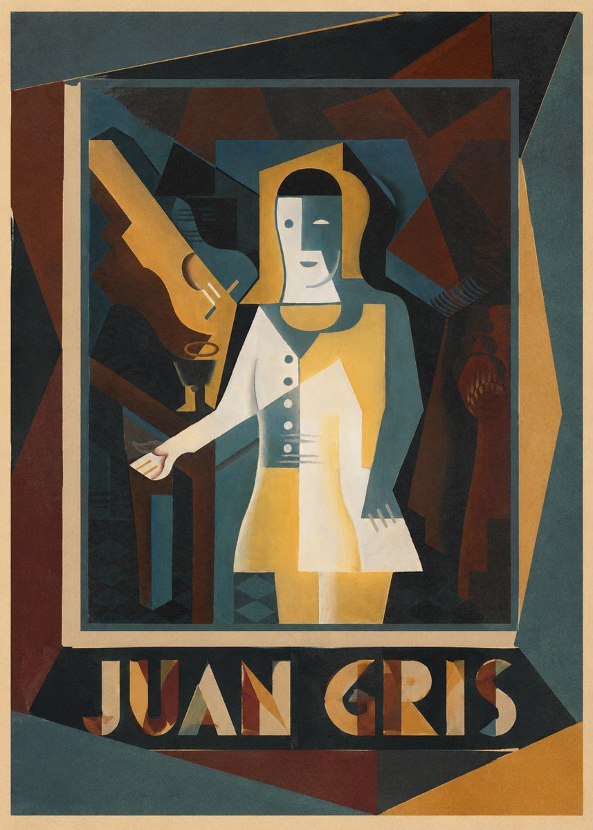 Juan Gris Juan Gris II No1 - Póster