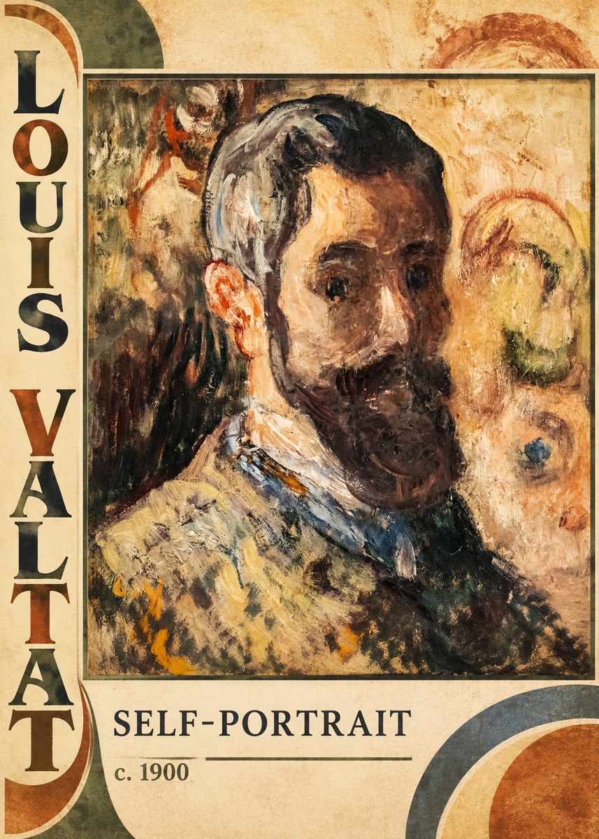 Louis Valtat Self-portrait No5 - Póster