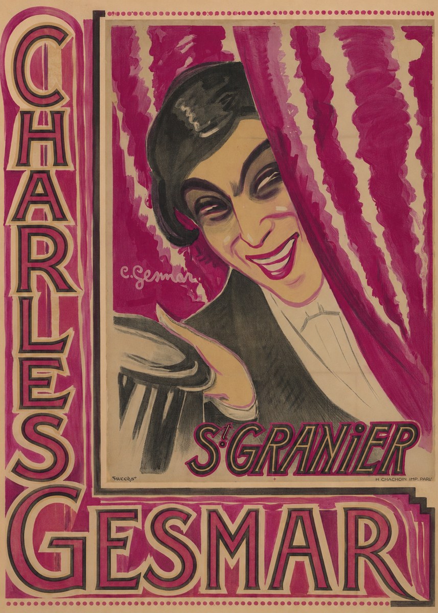 Charles Gesmar S! Granier II No6 - Póster