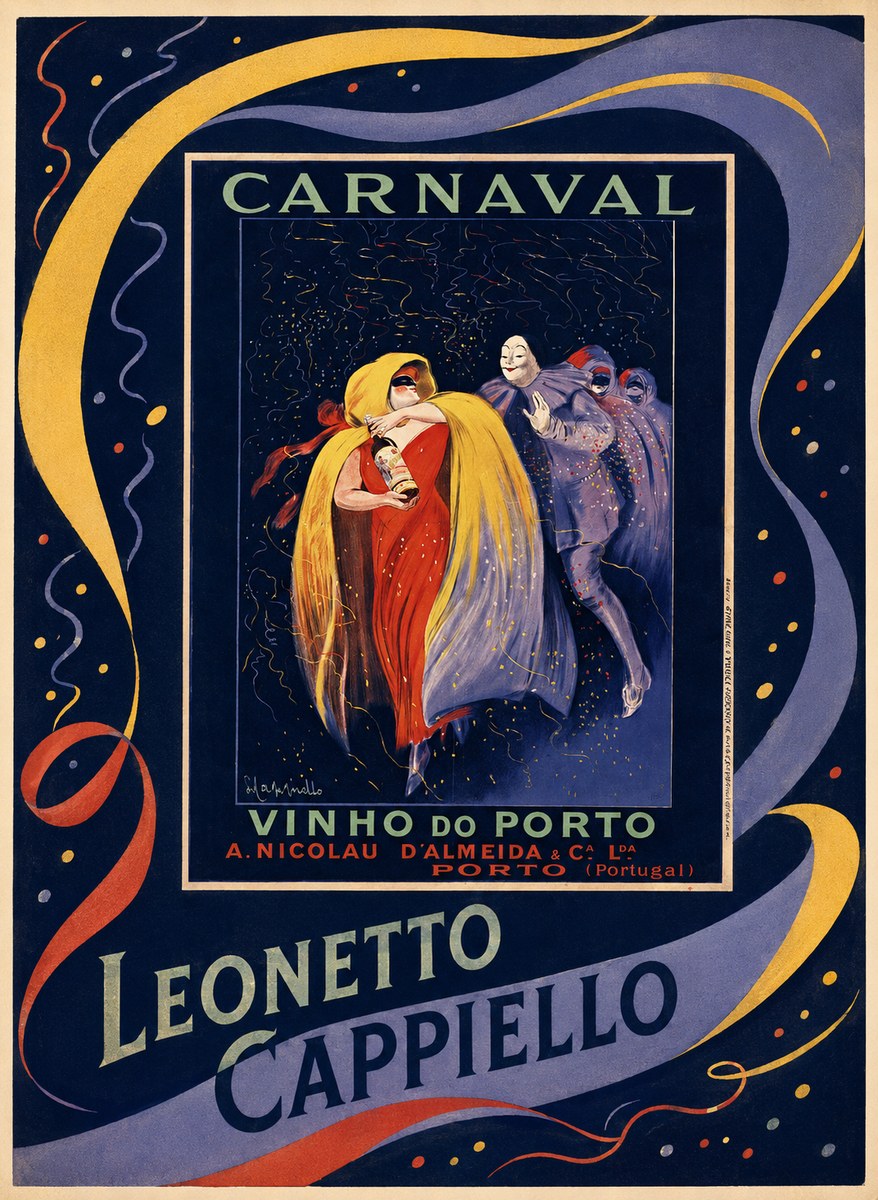 Leonetto Cappiello Carnaval - Vinho Do Porto No2 - Póster