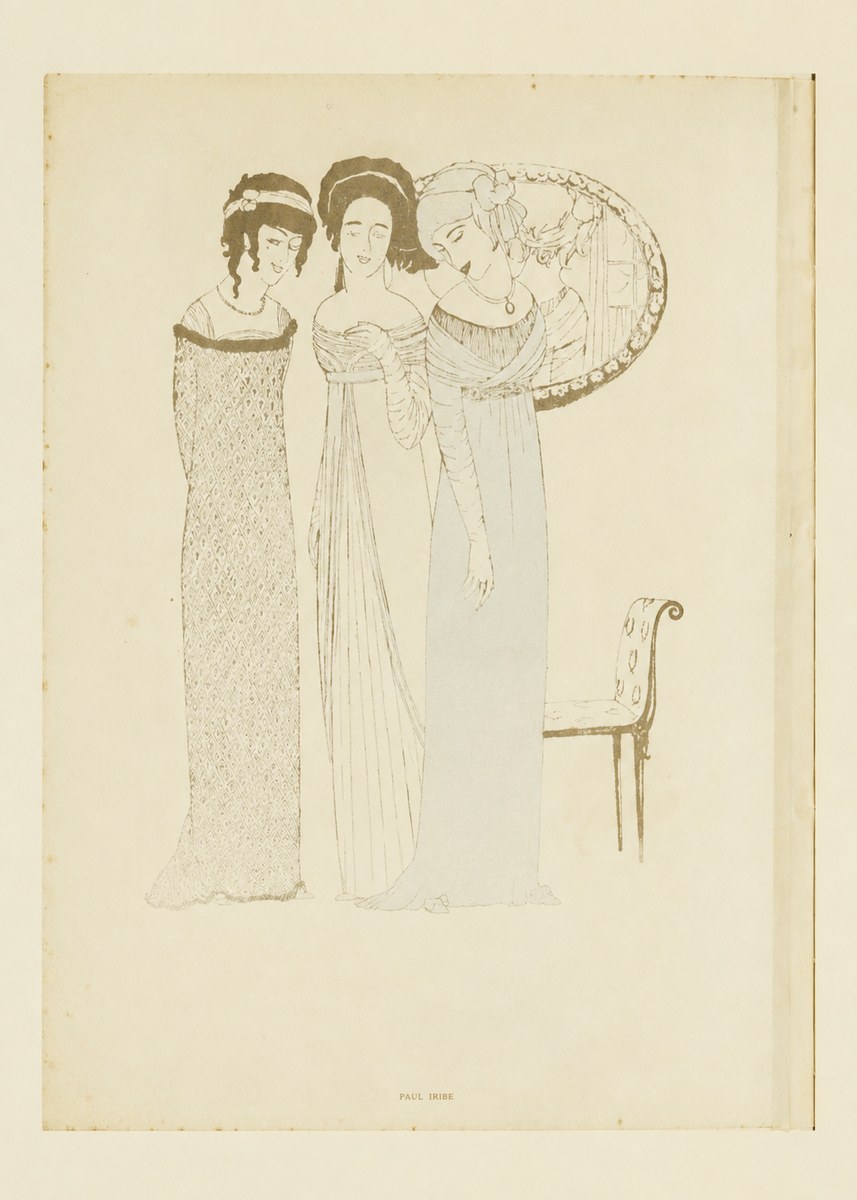 Paul Iribe Elegant Figures No5 - Póster