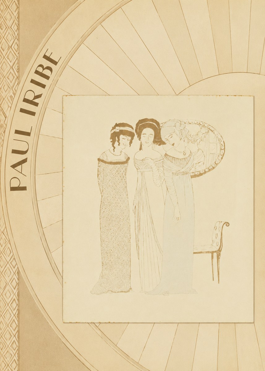 Paul Iribe Elegant Figures No6 - Póster