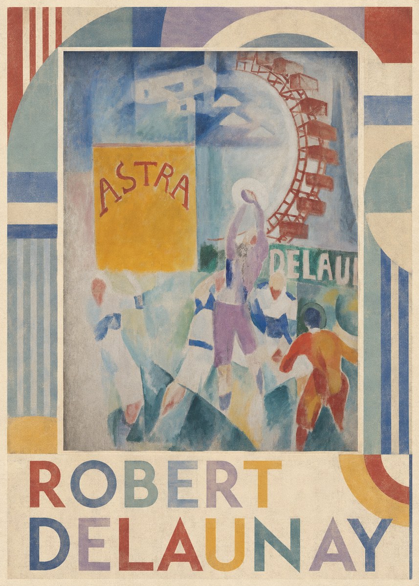 Robert Delaunay Poster for Astra No1 - Póster