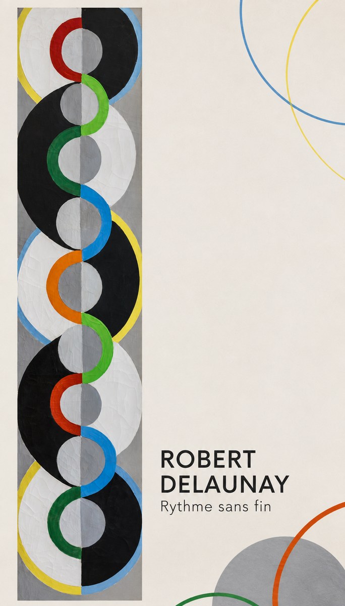 Robert Delaunay Rythme Sans Fin III No2 - Póster