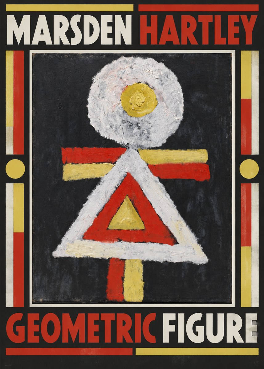 Marsden Hartley Geometric Figure No1 - Póster