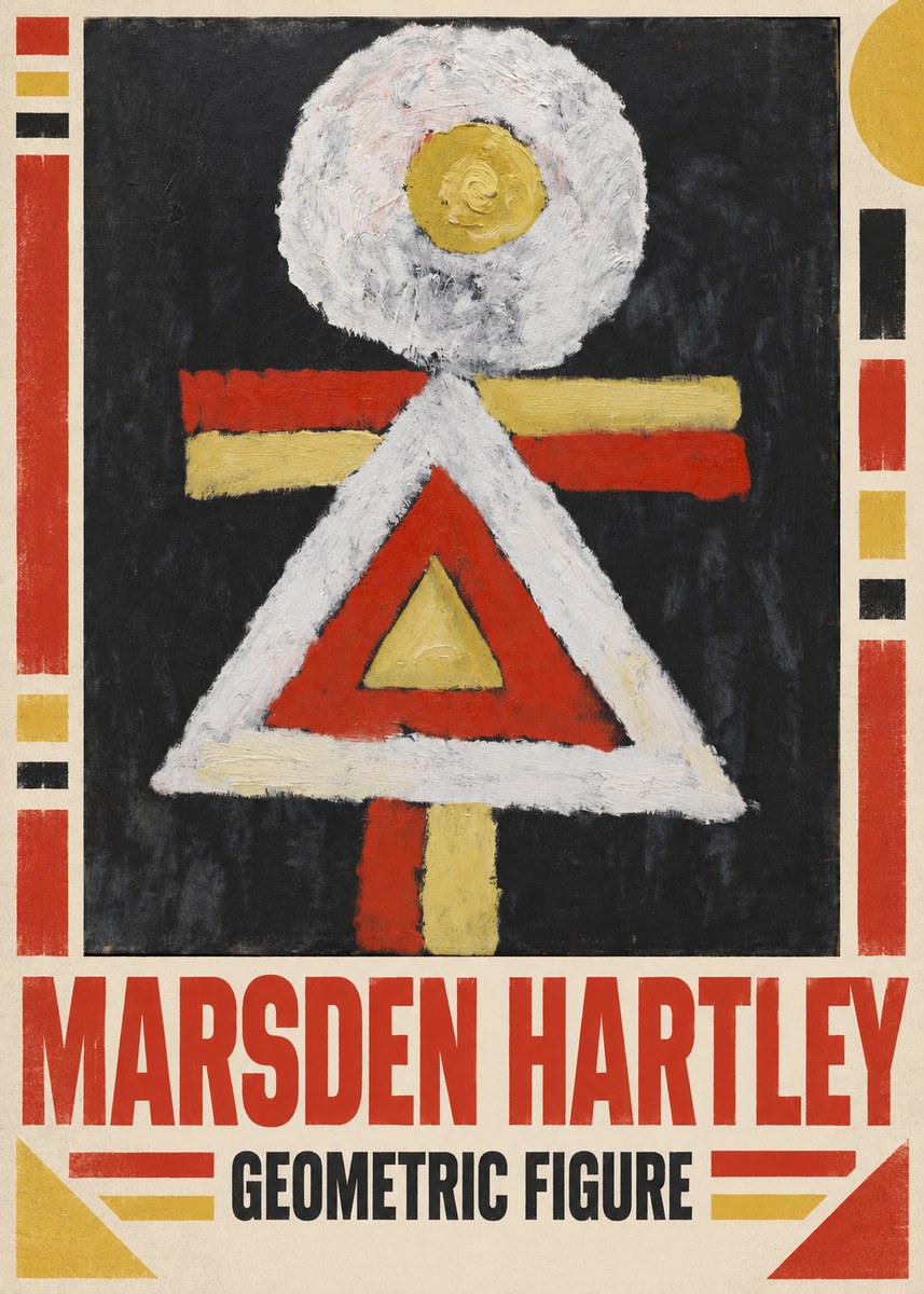 Marsden Hartley Geometric Figure No5 - Póster