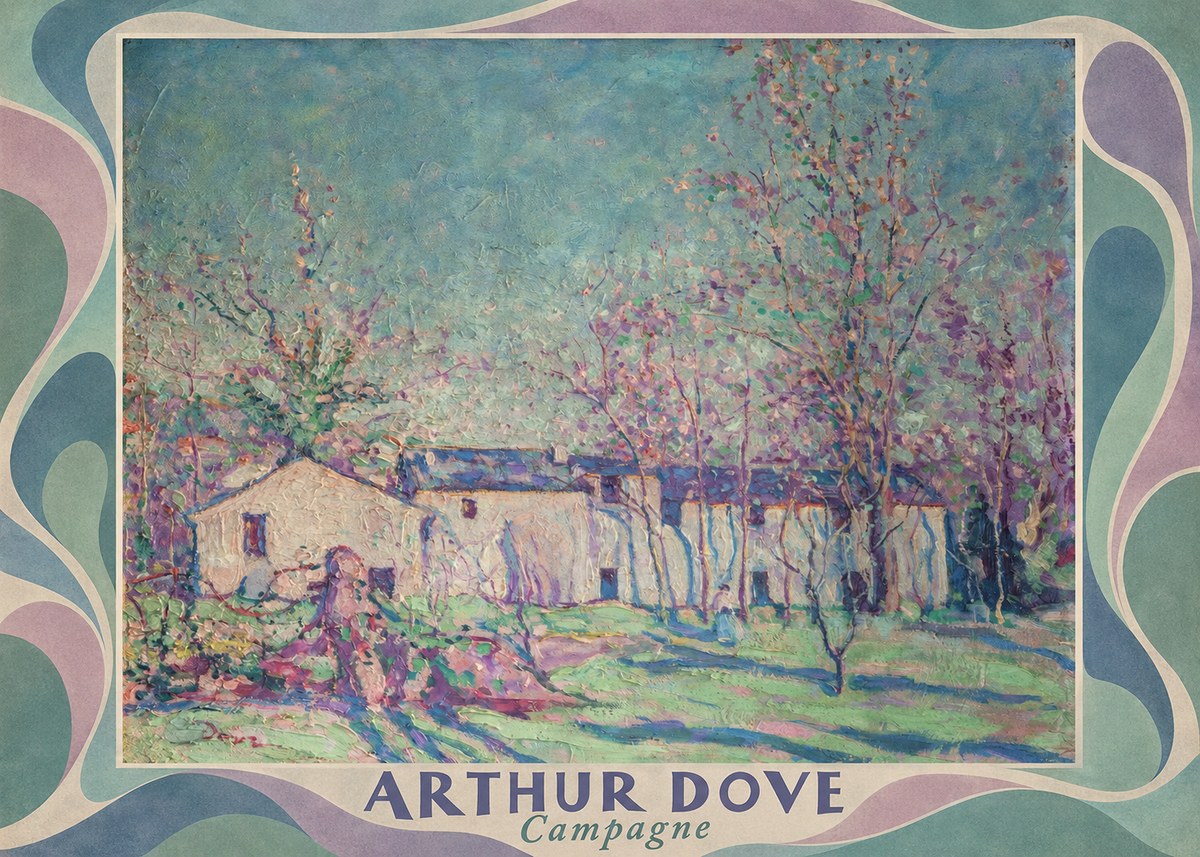 Arthur Dove Campagne No4 - Póster