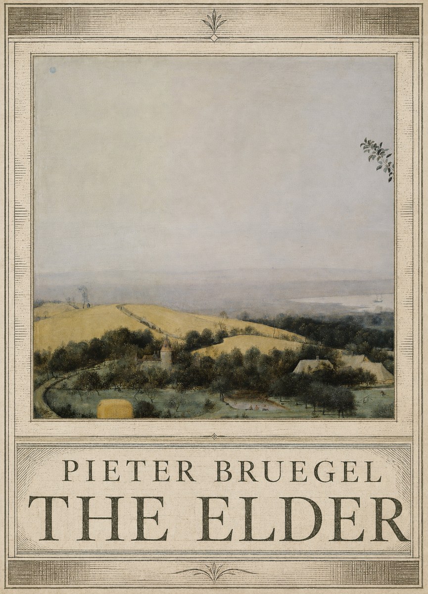 Pieter Bruegel The Harvesters VI No5 - Póster