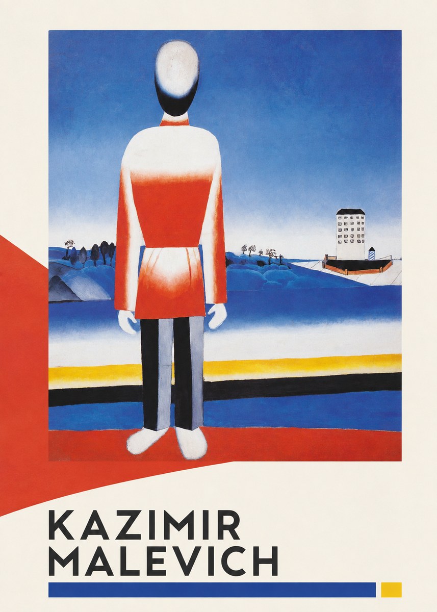 Kazimir Malevich Peasant No3 - Póster