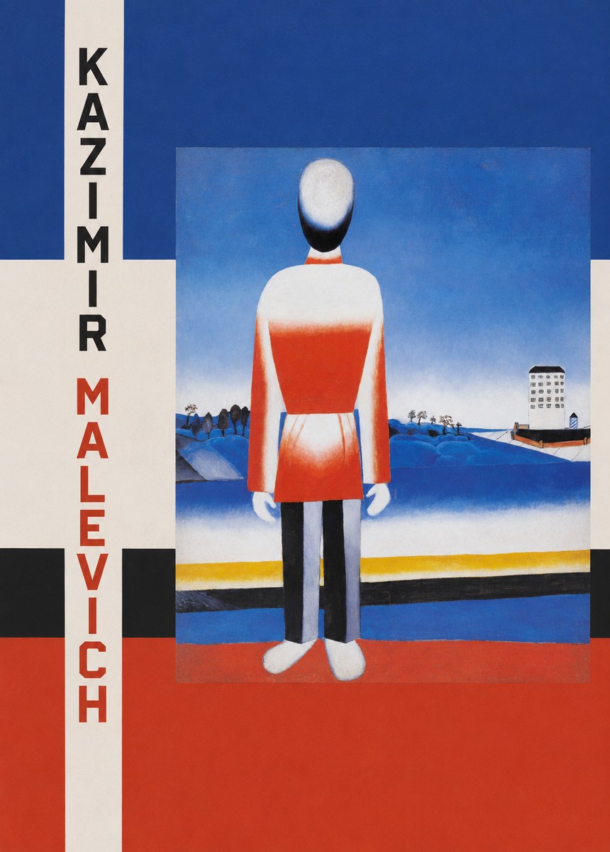 Kazimir Malevich Peasant No5 - Póster