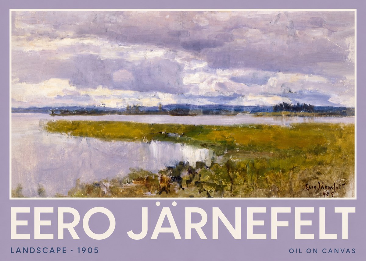 Eero Järnefelt Landscape No2 - Póster