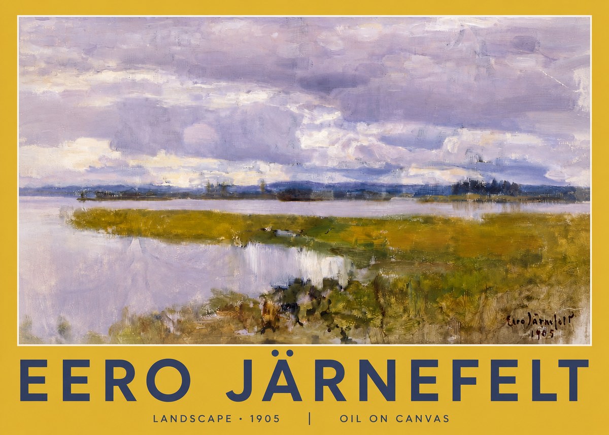 Eero Järnefelt Landscape No3 - Póster