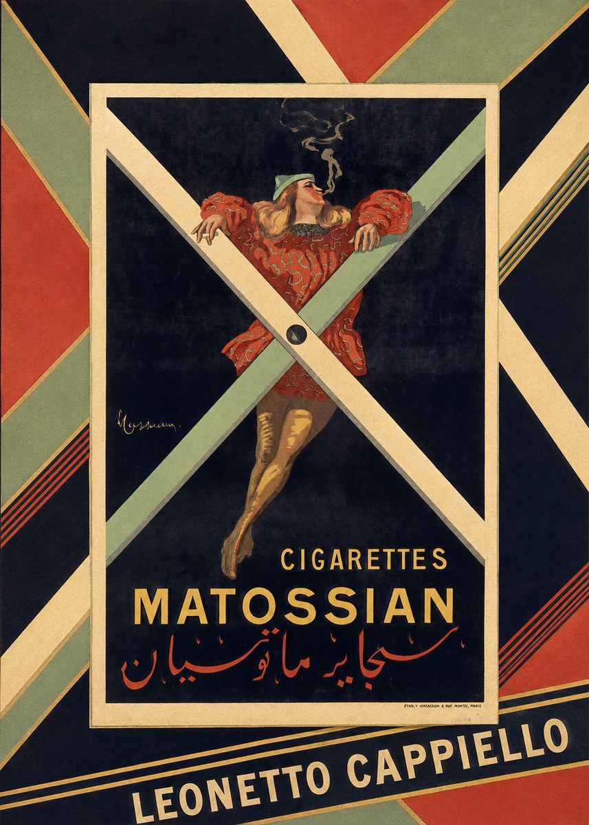 Leonetto Cappiello Cigarettes Matossian No3 - Póster