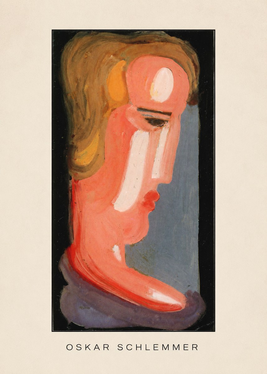 Oskar Schlemmer Profil No3 - Póster