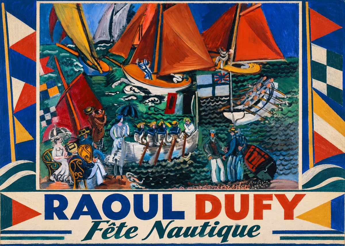 Raoul Dufy Fête Nautique No2 - Póster