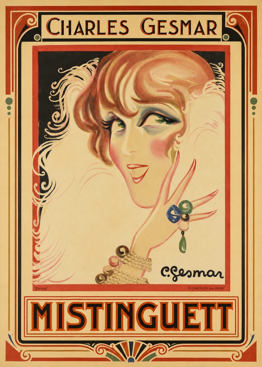 Charles Gesmar Mistinguett No1 - Póster