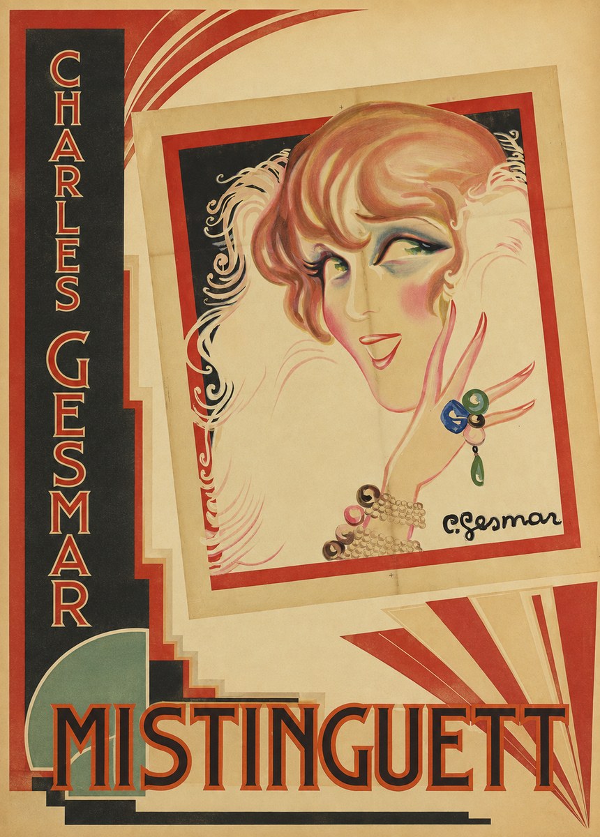 Charles Gesmar Mistinguett No2 - Póster