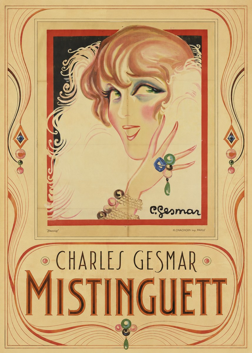 Charles Gesmar Mistinguett No3 - Póster