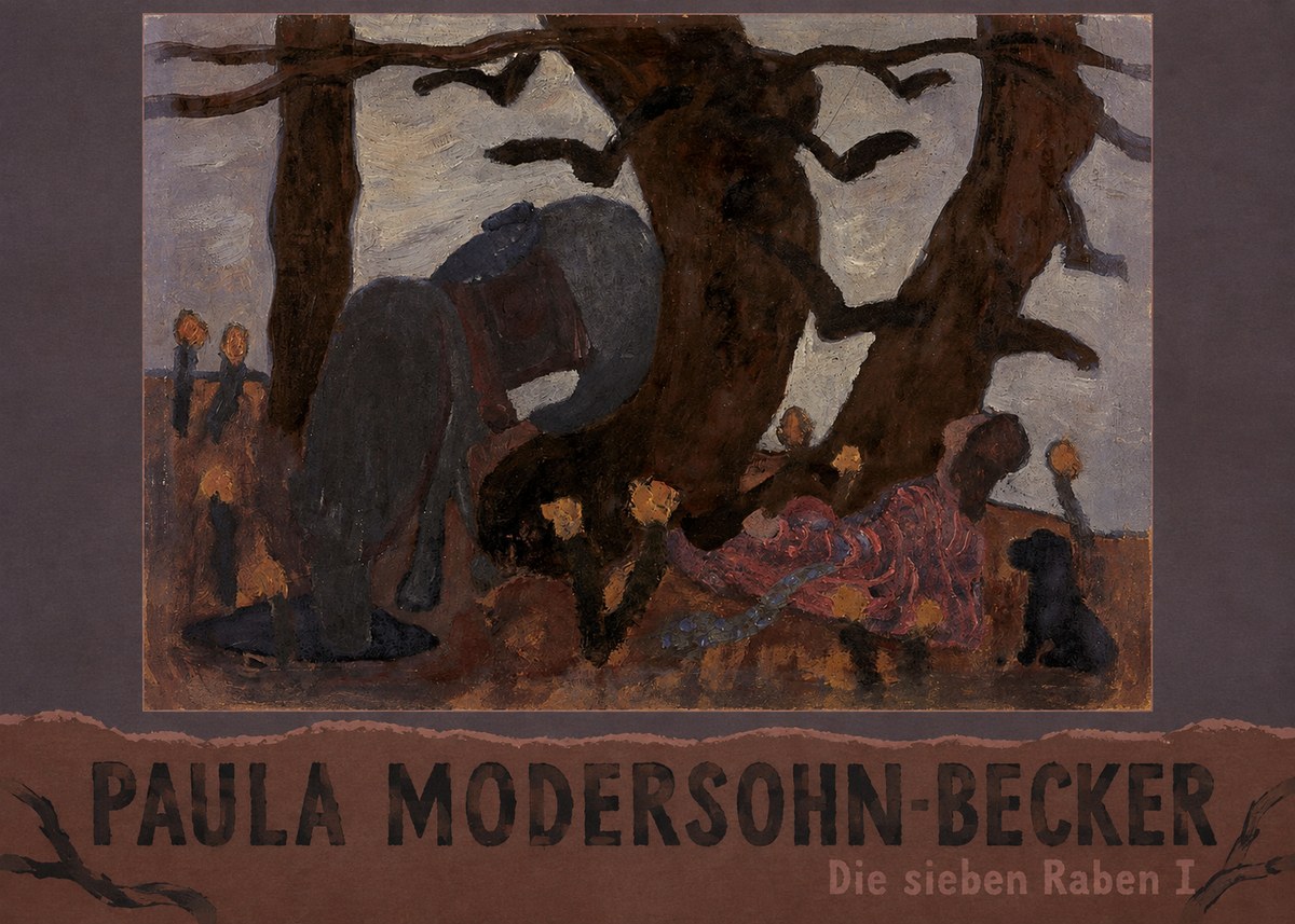 Paula Modersohn-Becker Die Sieben Raben I No3 - Póster