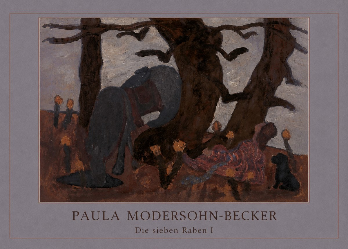 Paula Modersohn-Becker Die Sieben Raben I No5 - Póster