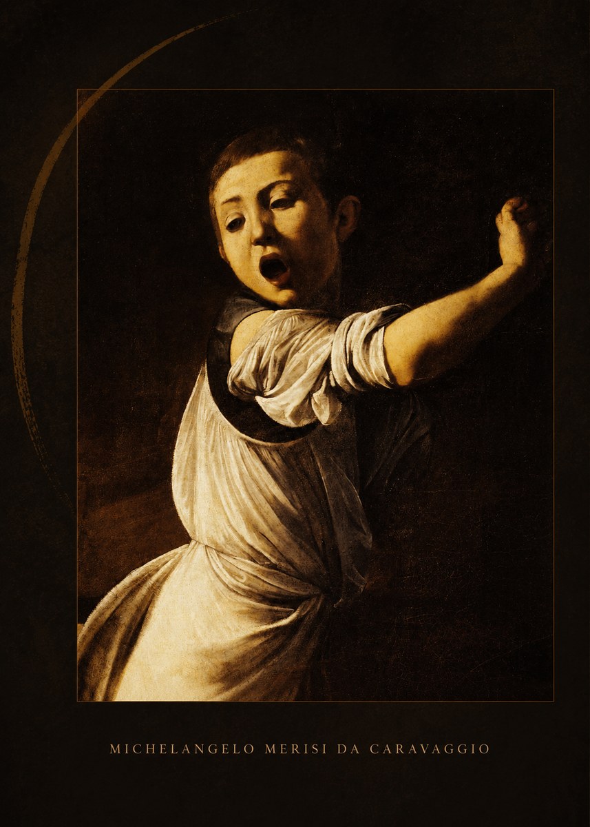 Michelangelo Merisi da Caravaggio The Musicians II No4 - Póster