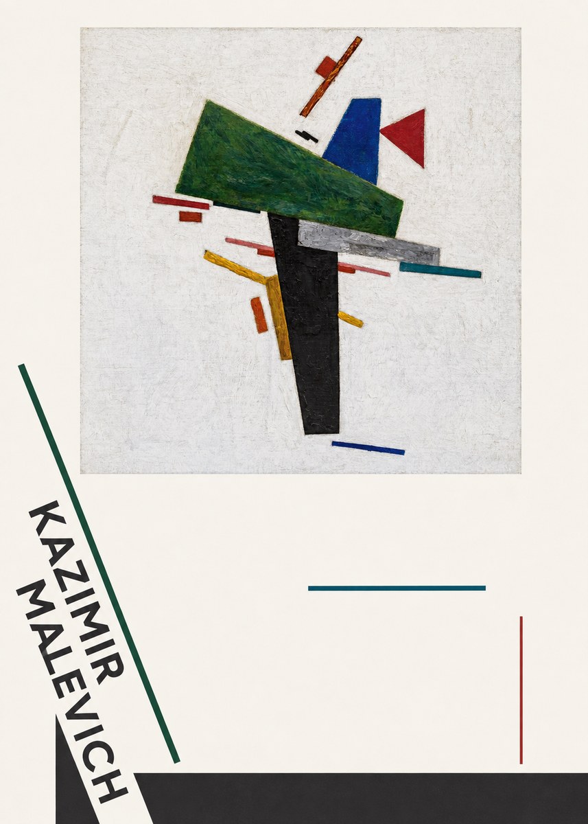 Kazimir Malevich Suprematist Composition II No2 - Póster